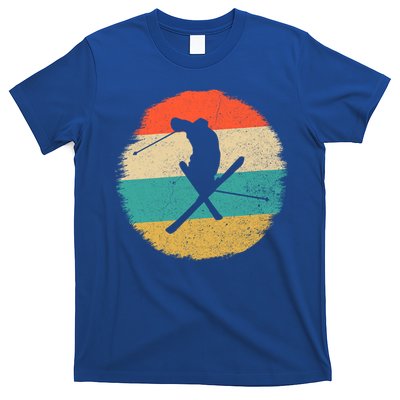 Vintage Ski Jump Skiing Gift Ski Lover Gift T-Shirt
