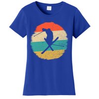 Vintage Ski Jump Skiing Gift Ski Lover Gift Women's T-Shirt