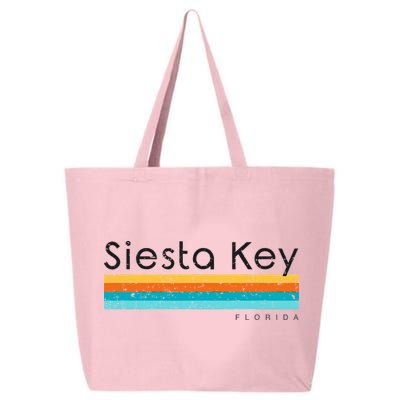 Vintage Siesta Key Florida Retro Design 25L Jumbo Tote