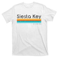 Vintage Siesta Key Florida Retro Design T-Shirt