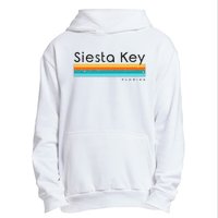 Vintage Siesta Key Florida Retro Design Urban Pullover Hoodie