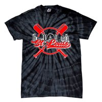 Vintage St Louis Baseball Tie-Dye T-Shirt