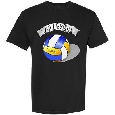 Volleyball Sports Lovers Garment-Dyed Heavyweight T-Shirt