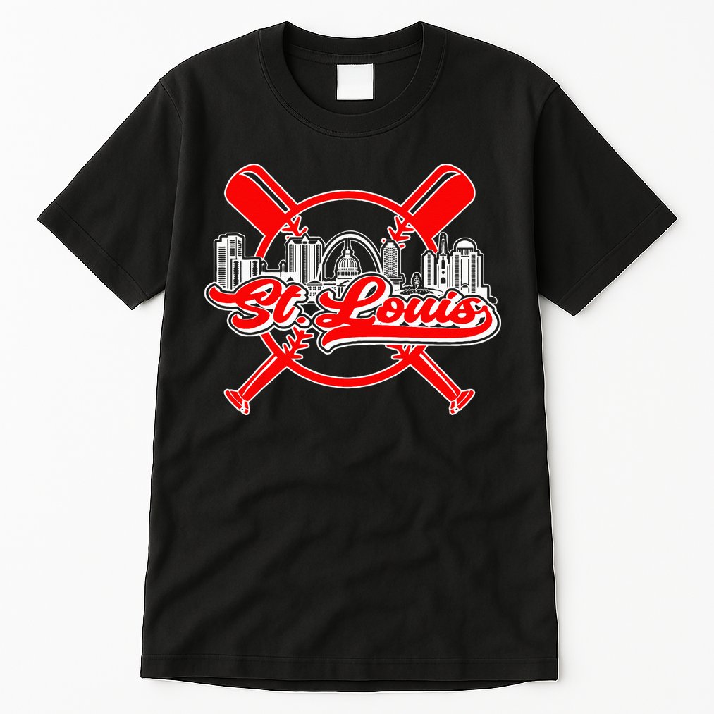 Vintage St. Louis Baseball Tall T-Shirt