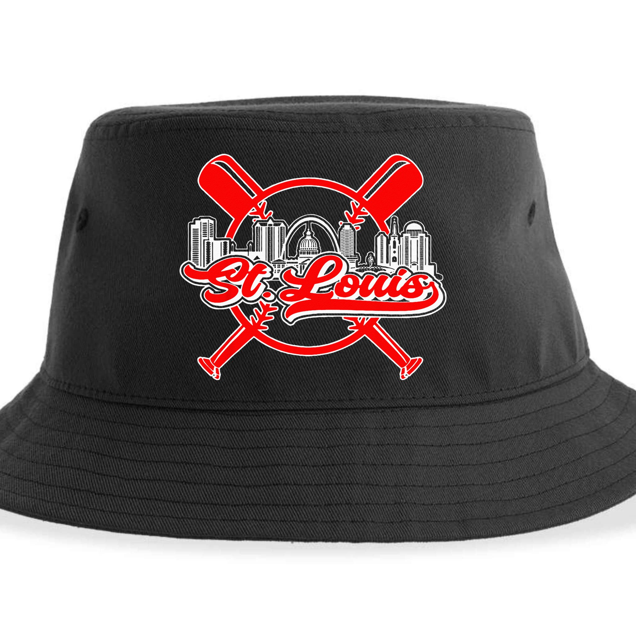 Vintage St. Louis Baseball Sustainable Bucket Hat