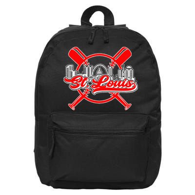 Vintage St. Louis Baseball 16 in Basic Backpack