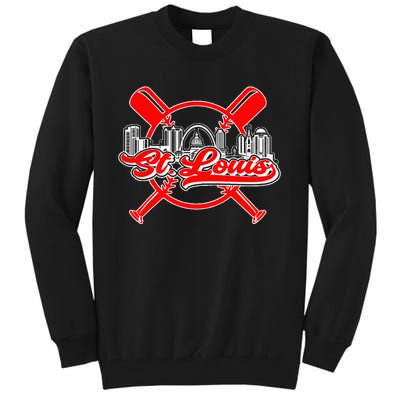 Vintage St. Louis Baseball Tall Sweatshirt