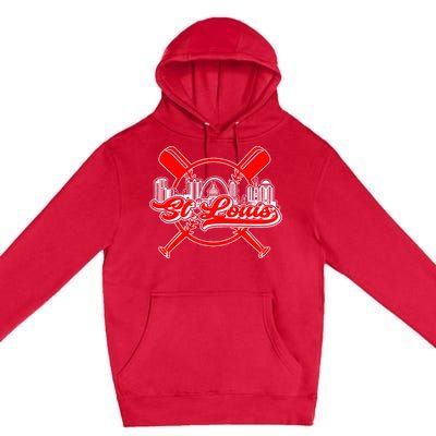 Vintage St. Louis Baseball Premium Pullover Hoodie