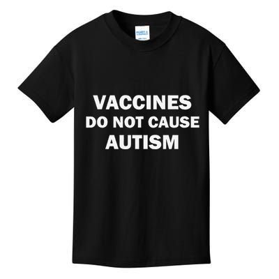 Vaccines Save Lives Autism Truth Advocate Kids T-Shirt