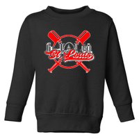 Vintage St. Louis Baseball Toddler Sweatshirt