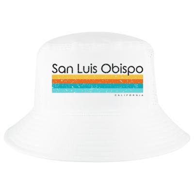 Vintage San Luis Obispo California Ca Retro Design Cool Comfort Performance Bucket Hat