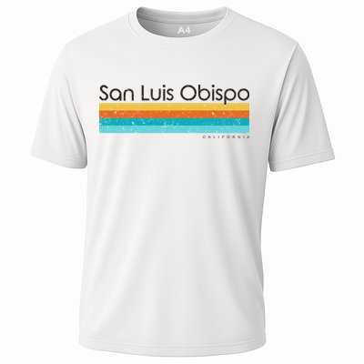 Vintage San Luis Obispo California Ca Retro Design Performance Shirt