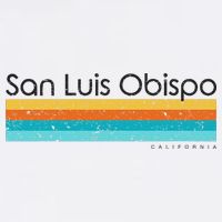 Vintage San Luis Obispo California Ca Retro Design Baby Bodysuit