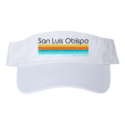 Vintage San Luis Obispo California Ca Retro Design Visor
