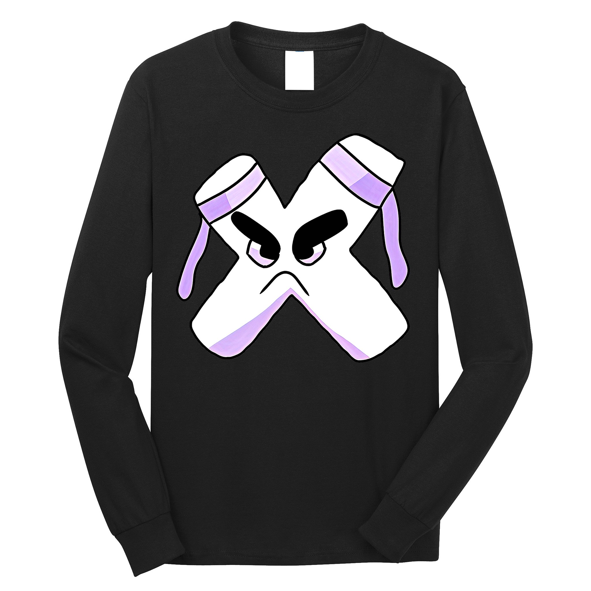 Villain Strong Letter X Alphabet Lore Long Sleeve Shirt