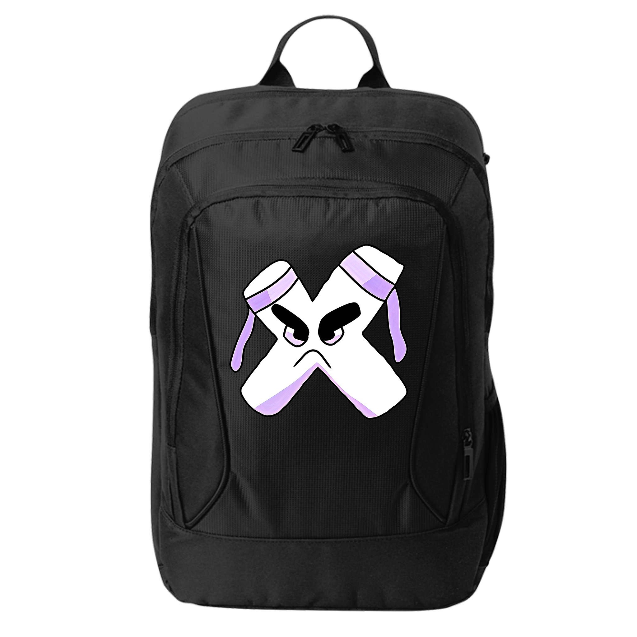 Villain Strong Letter X Alphabet Lore City Backpack