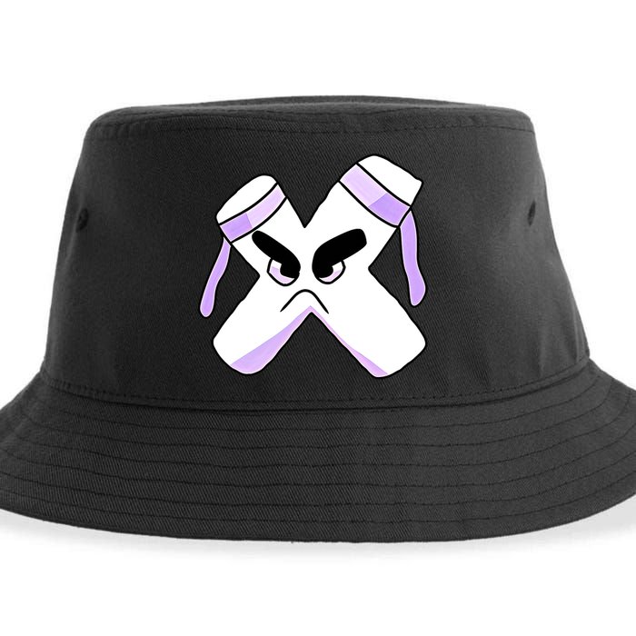 Villain Strong Letter X Alphabet Lore Sustainable Bucket Hat