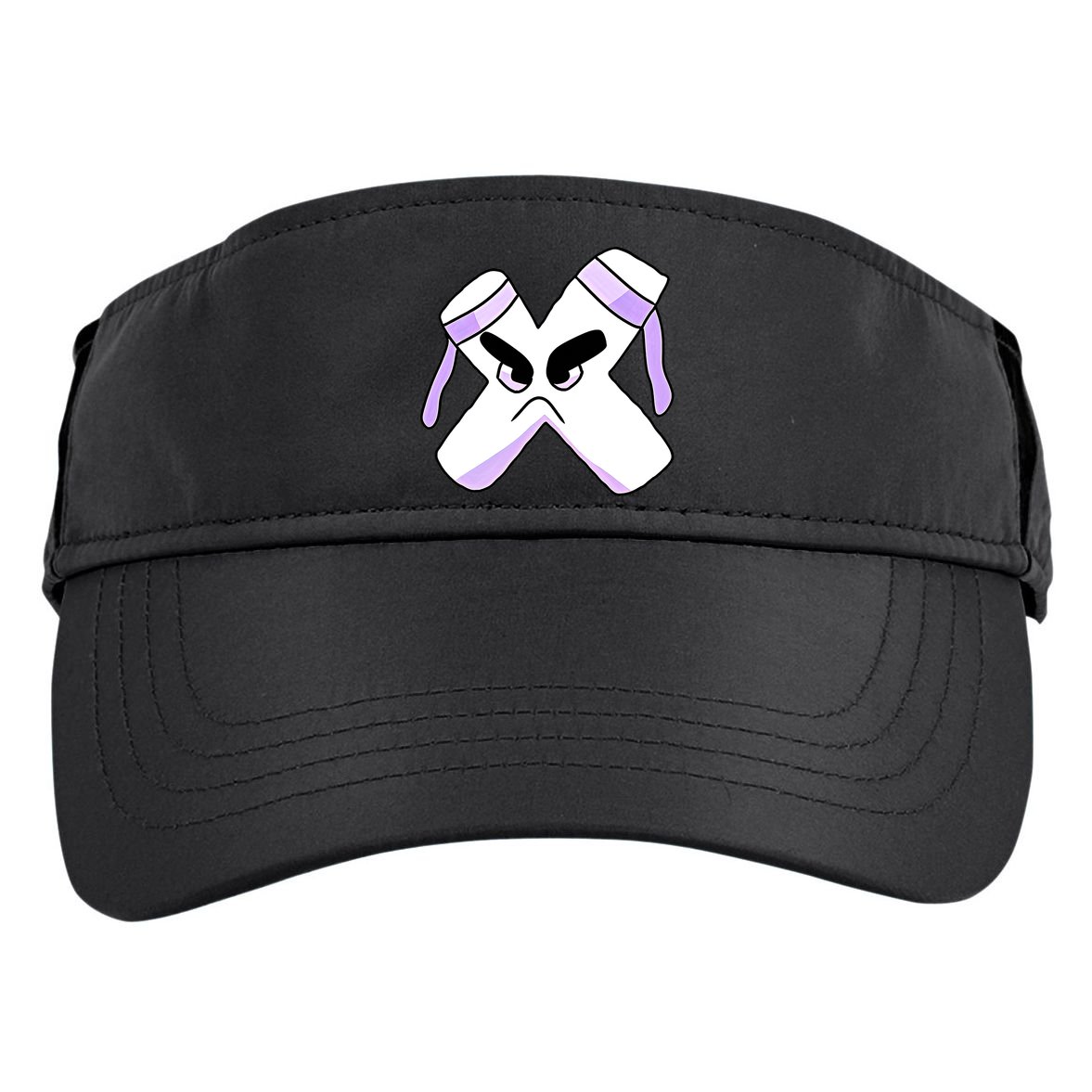 Villain Strong Letter X Alphabet Lore Adult Drive Performance Visor