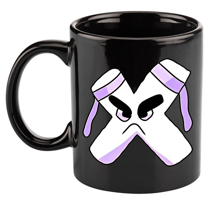 Villain Strong Letter X Alphabet Lore 11oz C Handle Ceramic Mug