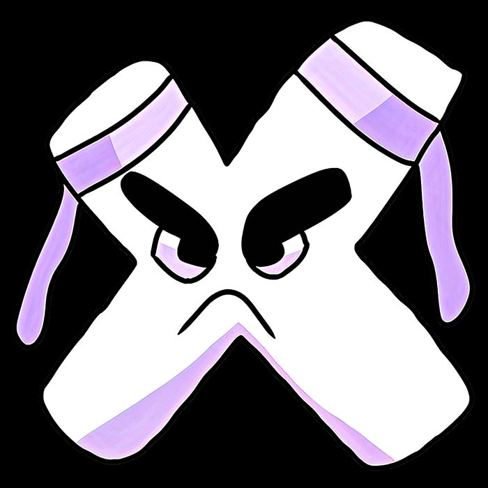 Villain Strong Letter X Alphabet Lore Polo