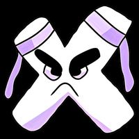 Villain Strong Letter X Alphabet Lore 16 in Basic Backpack