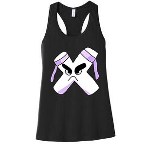 Villain Strong Letter X Alphabet Lore Women's Racerback Tank