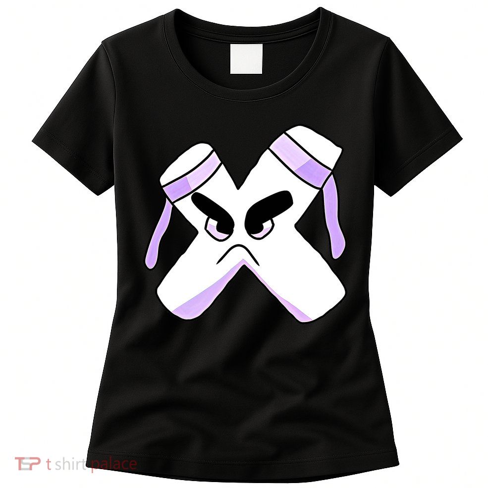 Villain Strong Letter X Alphabet Lore Womens T-Shirt