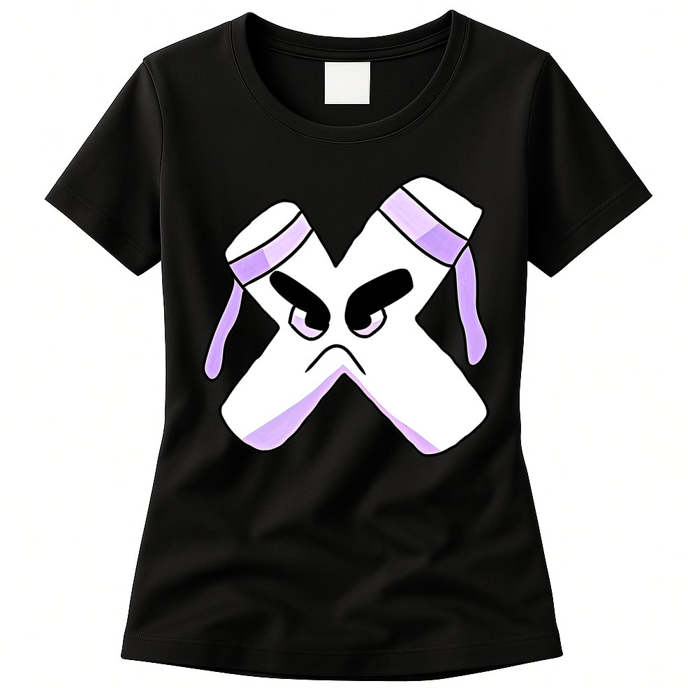 Villain Strong Letter X Alphabet Lore Womens T-Shirt