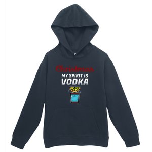 Vodka Spirit Lemon Graphic My Christmas Spirit Gift Urban Pullover Hoodie