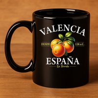 Valencia Spain La Terreta Oranges Since 138 Bc 11oz C Handle Ceramic Mug