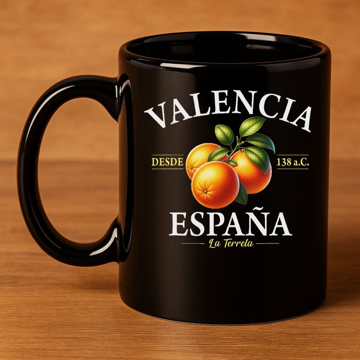 Valencia Spain La Terreta Oranges Since 138 Bc 11oz C Handle Ceramic Mug