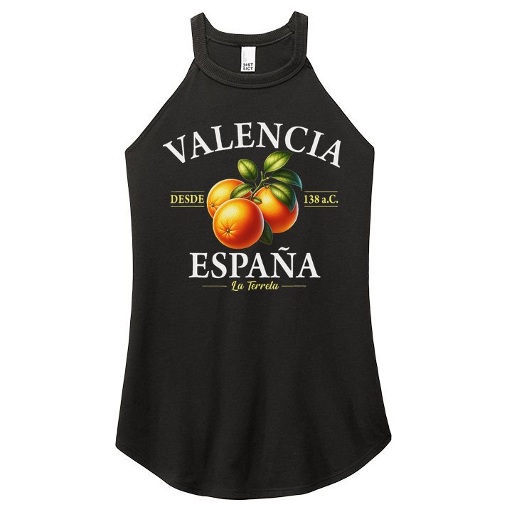 Valencia Spain La Terreta Oranges Since 138 Bc Women's Perfect Tri Rocker Tank