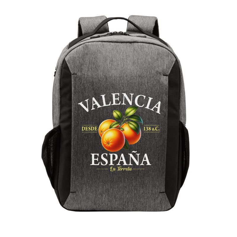 Valencia Spain La Terreta Oranges Since 138 Bc Vector Backpack