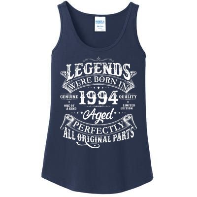 Vintage Scroll Legends Were Born In 1994 Aged Perfectly 30th Birthday Ladies Essential Tank