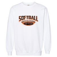 Vintage Softball Logo Garment-Dyed Sweatshirt