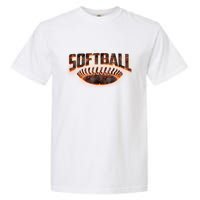 Vintage Softball Logo Garment-Dyed Heavyweight T-Shirt