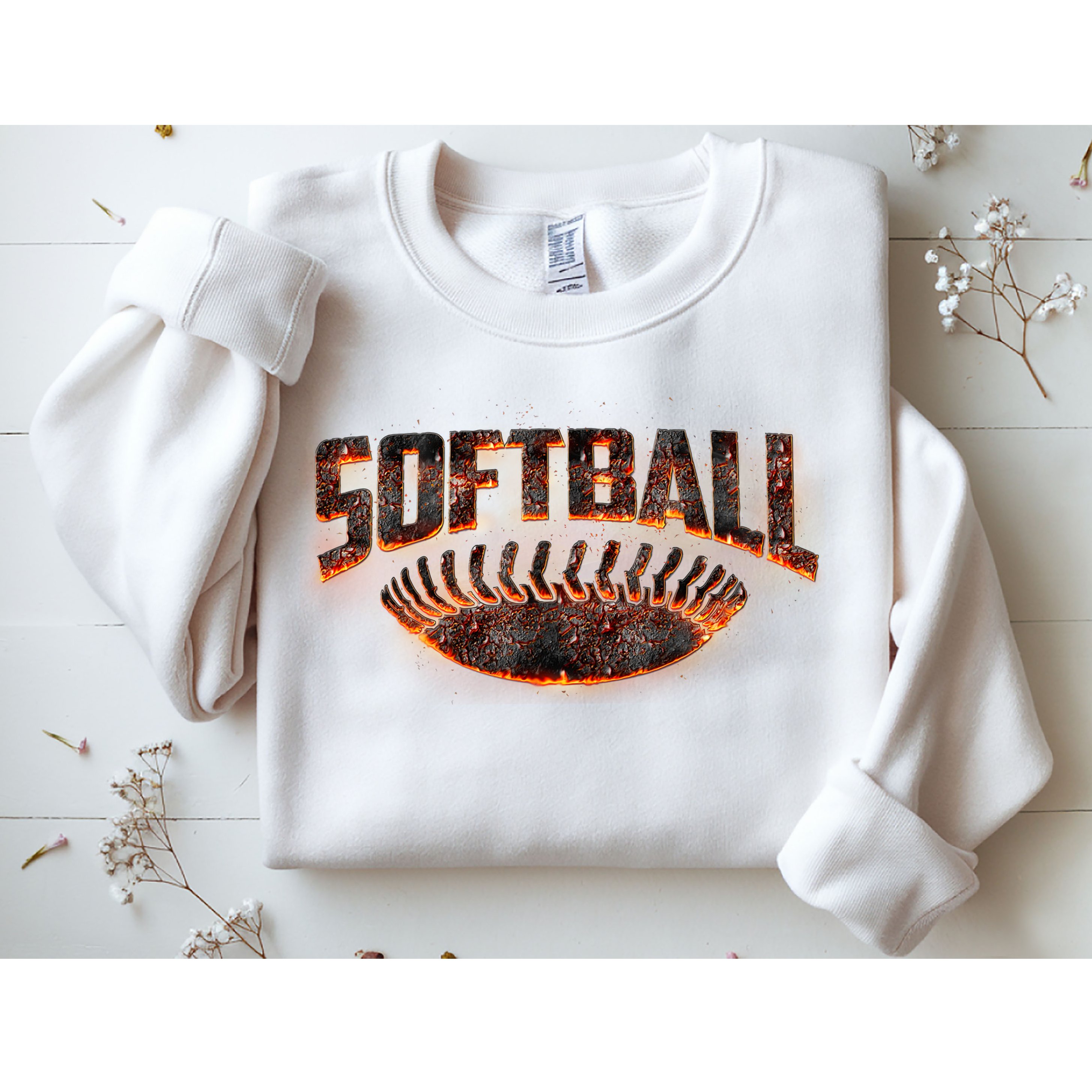 Vintage Softball Logo Sweatshirt