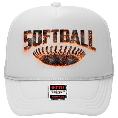 Vintage Softball Logo Trucker Hat
