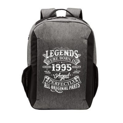 Vintage Scroll Legends Were Born In 1995 Aged Perfectly 30th Birthday Vector Backpack
