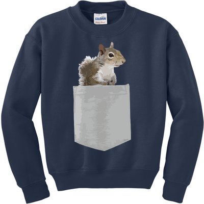 Vintage Squirrel Lover Squirrel Whisperer Kids Sweatshirt