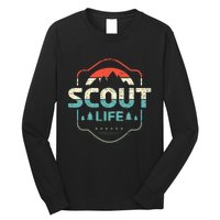 Vintage Scout Life For A Camping Nature Hiking Scout Long Sleeve Shirt