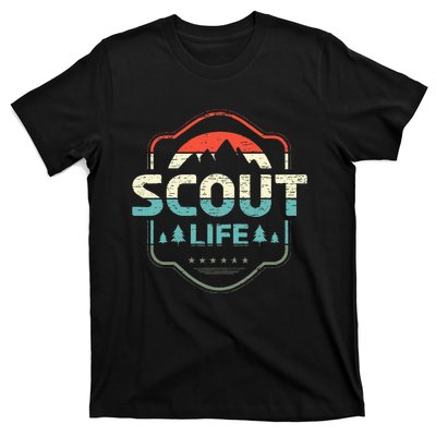 Vintage Scout Life For A Camping Nature Hiking Scout T-Shirt