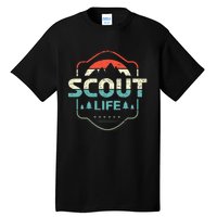 Vintage Scout Life For A Camping Nature Hiking Scout Tall T-Shirt