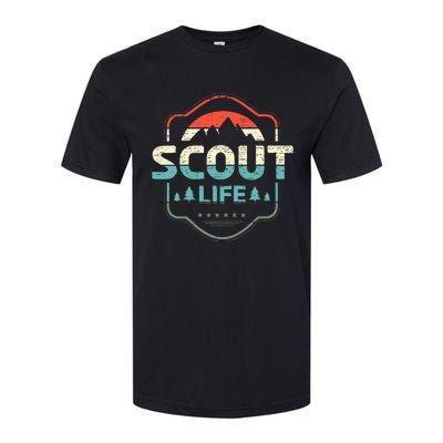 Vintage Scout Life For A Camping Nature Hiking Scout Softstyle CVC T-Shirt