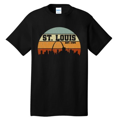 Vintage St. Louis Est. 1764 Retro Souvenir Gift Tall T-Shirt