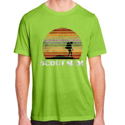 Vintage Scout Leader Scout Mom Cute Gift Adult ChromaSoft Performance T-Shirt