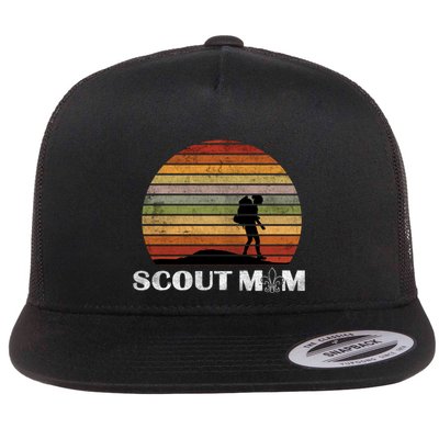 Vintage Scout Leader Scout Mom Cute Gift Flatbill Hat