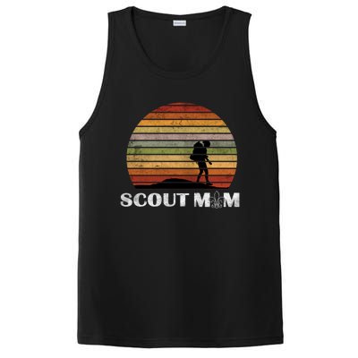 Vintage Scout Leader Scout Mom Cute Gift PosiCharge Competitor Tank