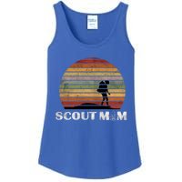 Vintage Scout Leader Scout Mom Cute Gift Ladies Essential Tank