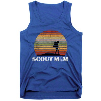 Vintage Scout Leader Scout Mom Cute Gift Tank Top